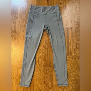 Fabletics Pureluxe Gray High-Waisted Leggings Size Medium